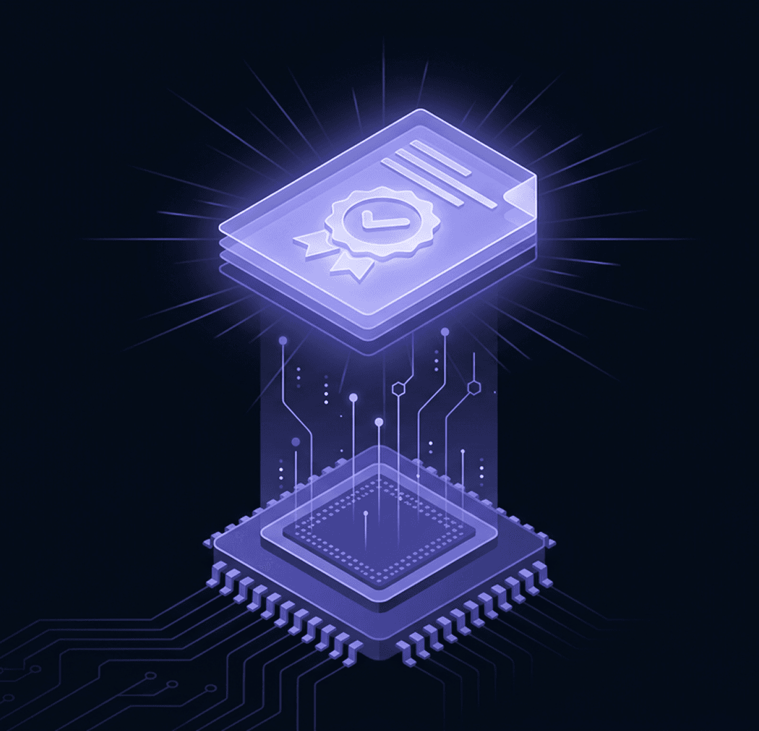 Privacy attestation: hardware-signed proof generated from a secure enclave
